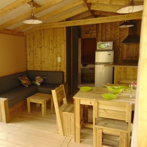 UNUSUAL ACCOMMODATION 6 people - Sweet Flower Premium on stilts 43m² / 2 bedrooms - terrace