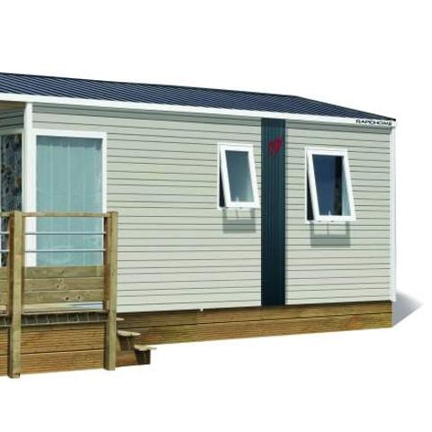 MOBILHOME 6 personnes - Mobil Home Lodge 83 Confort plus 3 chambres - 28 m² + terrasse intégrée de 8 m