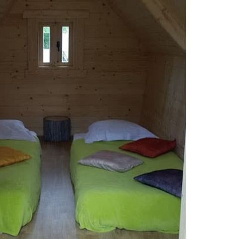 HÉBERGEMENT INSOLITE 2 personnes - LA CABANE TROLL BIVOUAC sans sanitaires ni cuisine