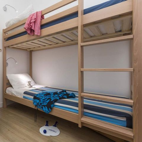 APARTMENT 8 Personen - 3-Zimmer-Kabine 7/8 Pers. Parkseite