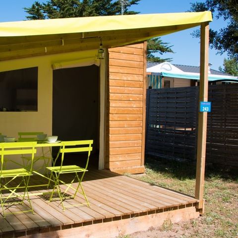 BUNGALOW TOILÉ 4 personnes - FUNFLOWER ECO sans sanitaire