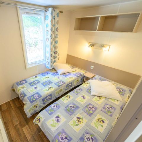 Stacaravan 4 personen - Classic+ 2 slaapkamers 25 m² (25 m²)