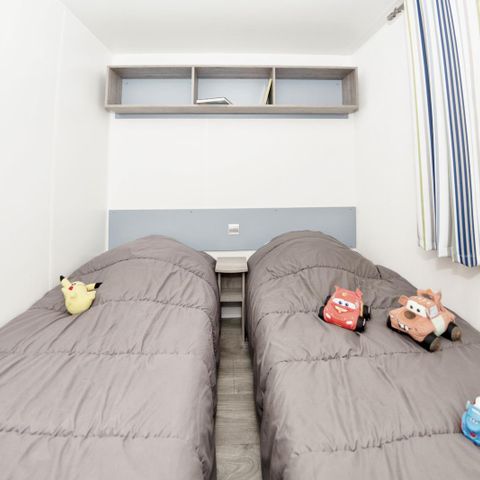 Stacaravan 5 personen - 2-slaapkamer comfort 24 m² (24 m²)