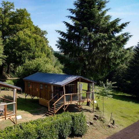 CHALET 5 personnes - CABANE PREMIUM SUR PILOTIS