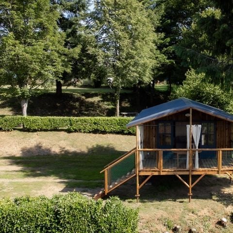 CHALET 5 personnes - CABANE PREMIUM SUR PILOTIS