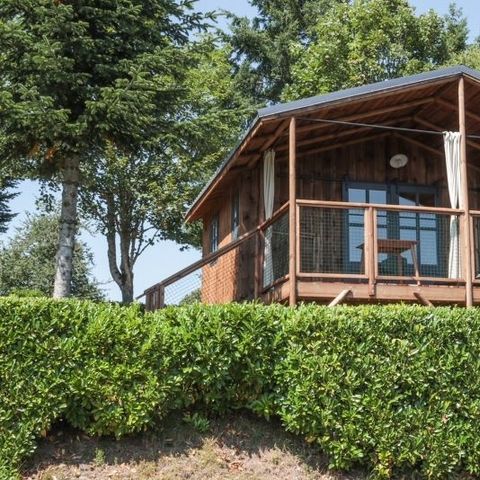 CHALET 2 personnes - CABANE 2 PERSONNES PREMIUM SUR PILOTIS