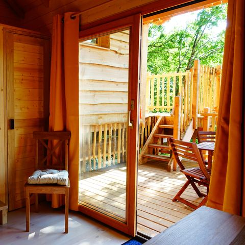 UNUSUAL ACCOMMODATION 4 people - Beaumont perched cabin sleeps 4