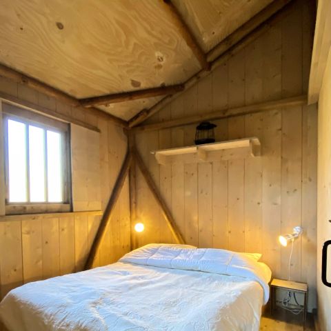 TENTE TOILE ET BOIS 5 personnes - Cabane Lodge 3 Pièces 5 personnes