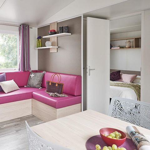 MOBILHEIM 6 Personen - PRESTA+ 2 Zimmer 30m² TV + Klimaanlage