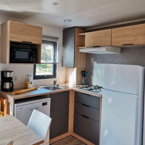 MOBILHEIM 12 Personen - PRESTA+ Tribu 6 Schlafzimmer 2sdb 60m² TV + Klimaanlage