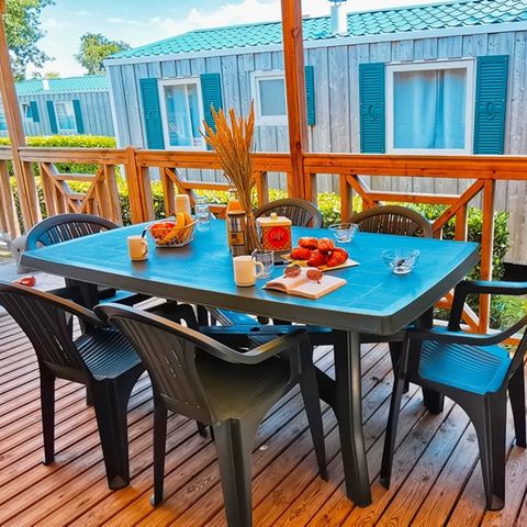 MOBILE HOME 9 people - Mobile home PRESTA+ 4 bedrooms 40m² TV + air conditioning