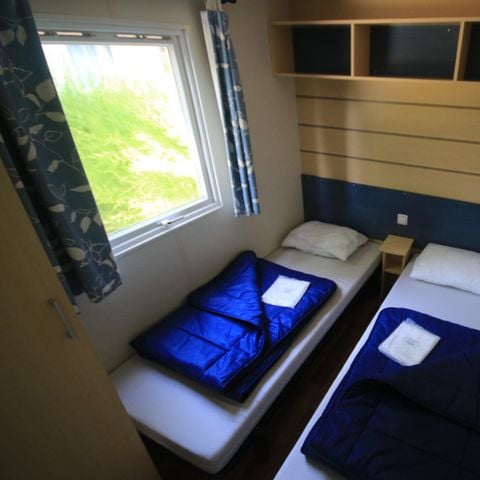 Stacaravan 6 personen - Klassiek XL | 3 slaapkamers | 6 pers. | Klein terras