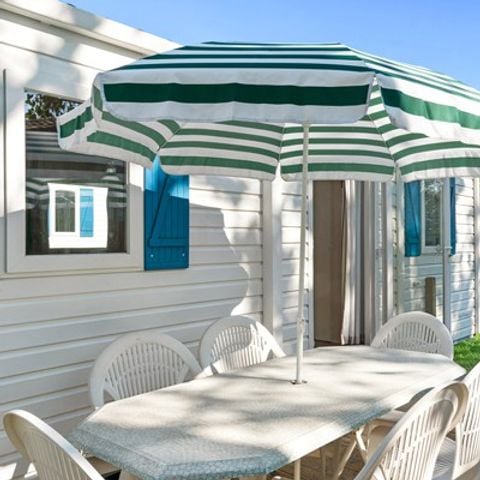 MOBILHOME 6 personnes - Classic | 2 Ch. | 4/6 Pers. | Terrasse surélevée non couverte