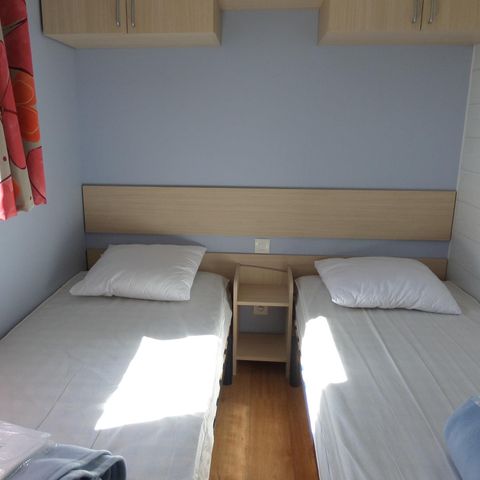 Stacaravan 6 personen - COMFORT 2 slaapkamers