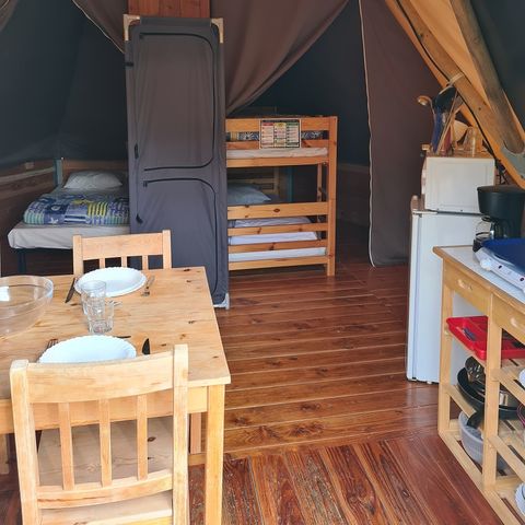 TENT 2 personen - Tipi - zonder sanitair