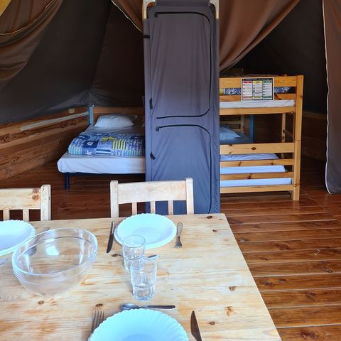 TENT 2 personen - Tipi - zonder sanitair