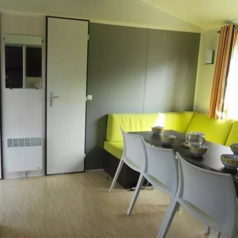 Stacaravan 6 personen - Familie 4 Kamers 6 Personen + TV