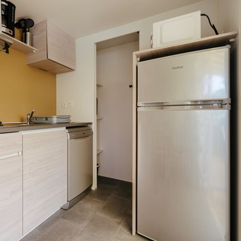 MOBILHOME 6 personnes - Mobil-home | Premium Azure | 2 Ch. | 4/6 Pers. | Terrasse surélevée | Clim.