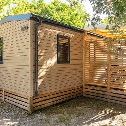 MOBILHOME 6 personnes - Mobil-home | Premium | 3 Ch. | 6 Pers. | Terrasse surélevée | Clim.