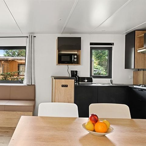 MOBILHOME 6 personnes - Mobil-home | Ultimate | 3 Ch. | 6 Pers. | Terrasse Couverte | 2 SDB | Clim. | TV