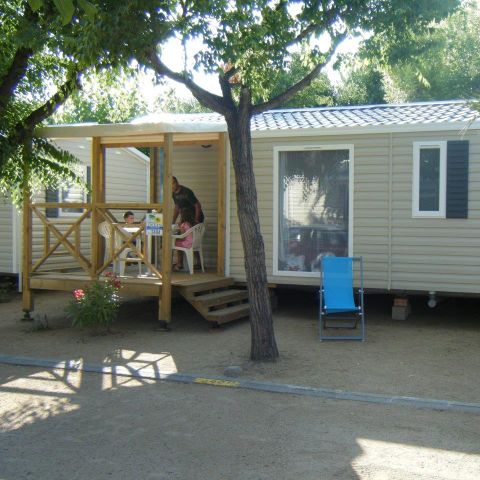 MOBILE HOME 4 people - 2 bedrooms terrace-semi covered TV air conditioning