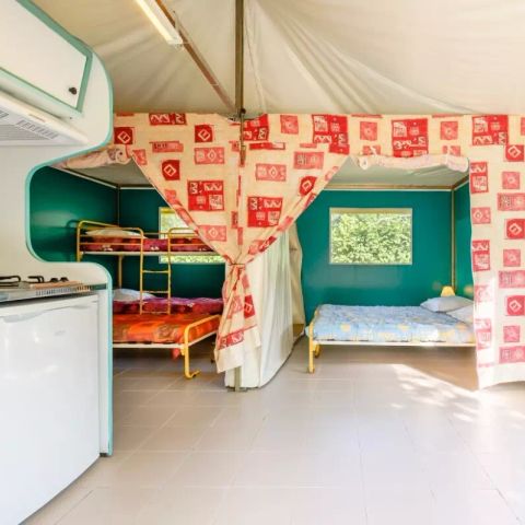 BUNGALOWTENT 5 personen - Pagan 3 kamers 5 personen (4 volwassenen + 1 kind -8 jaar)