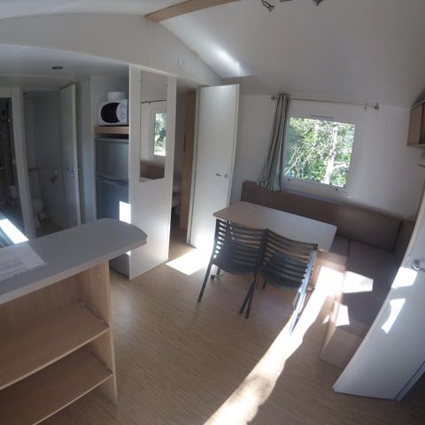 MOBILHEIM 4 Personen - PROVENCE 2 klimatisierte Zimmer mit TV