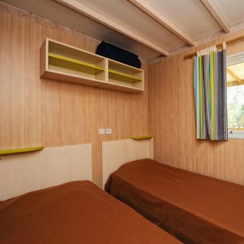 Chalet 4 personen - 2 slaapkamers + airconditioning