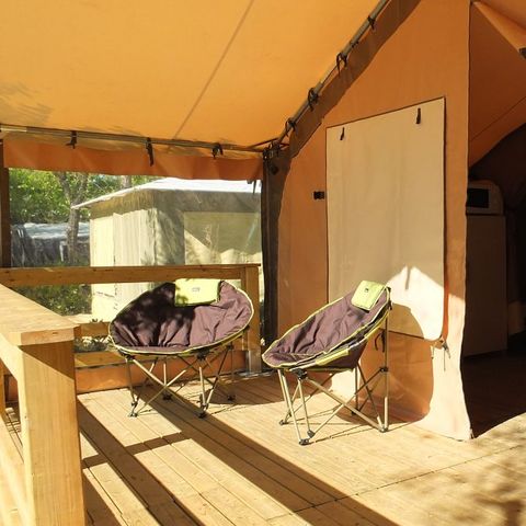 BUNGALOW TOILÉ 5 personnes - LODGE VICTORIA - sans sanitaires