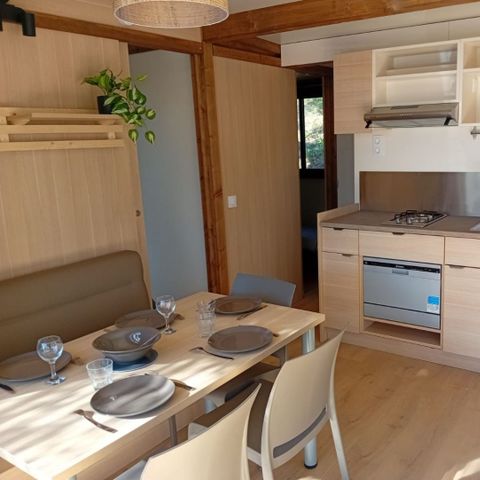 Stacaravan 4 personen - Cottage Premium 2 Slaapkamers 4 Personen Zaterdag