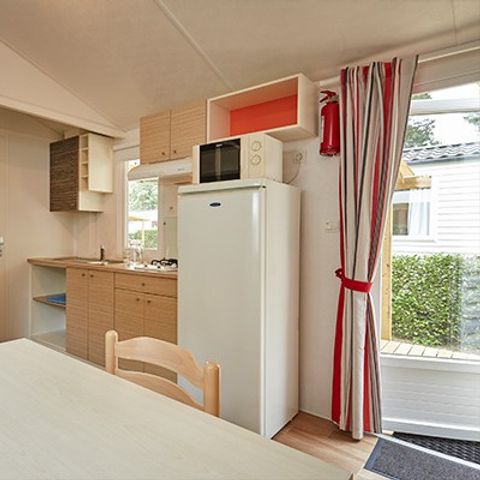 MOBILHOME 2 personnes - Classic | 1 Ch. | 2 Pers. | Terrasse Couverte | TV