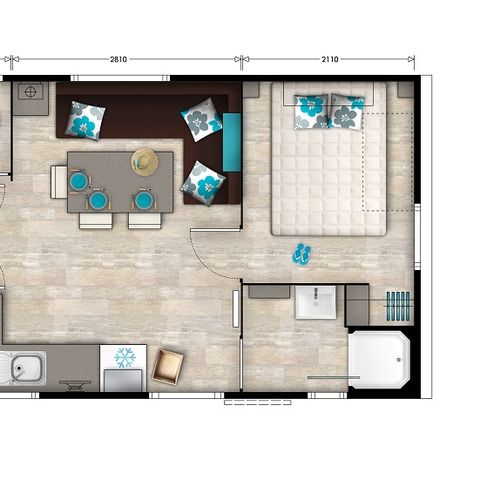 MOBILHOME 6 personas - EMOCIÓN