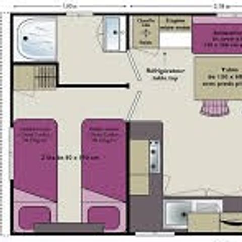 MOBILHOME 4 personas - SUPER MERCURY 2 MRI