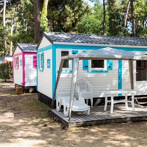 MOBILHOME 6 personnes - Classic | 2 Ch. | 4/6 Pers. | Terrasse simple | Clim