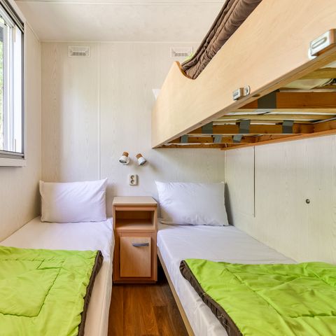 MOBILHOME 4 personnes - Comfort | 2 Ch. | 4 Pers. | Terrasse surélevée | Clim.