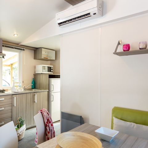 MOBILHOME 6 personnes - Mobil-home | Classic | 2 Ch. | 4/6 Pers. | Terrasse surélevée | Clim.