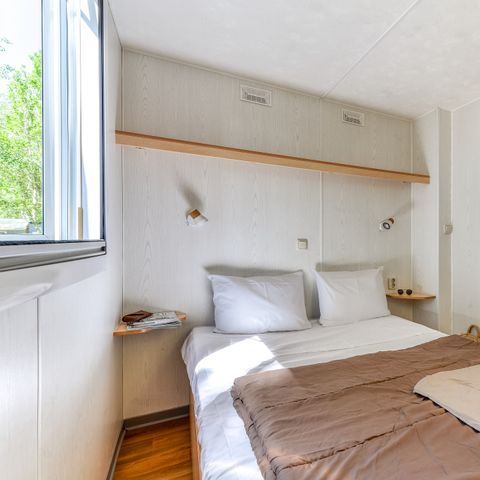 Stacaravan 4 personen - Mobile-home | Comfort | 2 Slaapkamers | 4 Pers. | Verhoogd terras | Airconditioning.