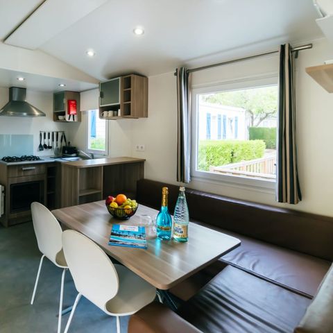 Stacaravan 4 personen - Ruby 2 slaapkamers