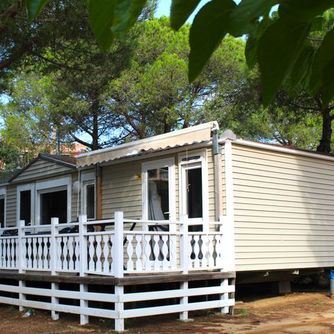 Stacaravan 6 personen - 3-kamer draaitafel