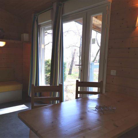 Chalet 5 personen - 2 slaapkamers met airconditioning