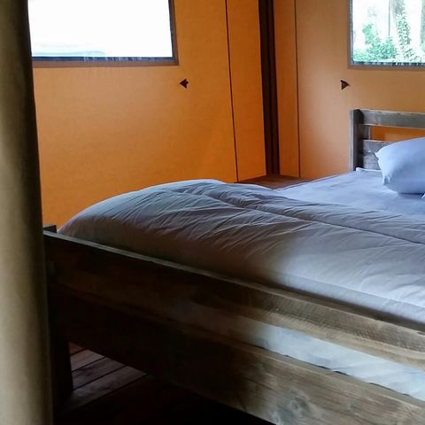 Zelt 4 Personen - LODGE 2 Zimmer mit Bad PMR