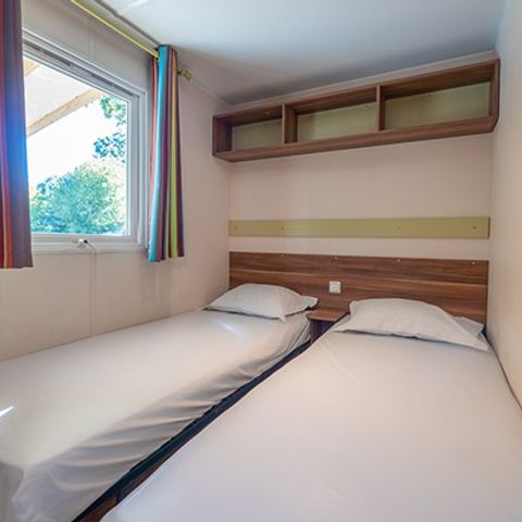 STACARAVAN 4 personen - Stacaravan | Comfort | 2 Slaapkamers | 4 Pers. | Verhoogd terras