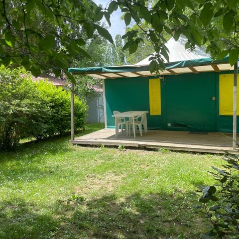 CANVAS BUNGALOW 5 people - Bungalow Toilé Cerisier Standard 25m² - 2 bedrooms + Covered terrace 10m² 5 pers.