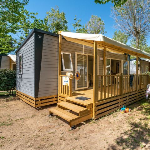 MOBILHOME 6 personnes - Mobil-home | Comfort XL | 2 Ch. | 4/6 Pers. | Terrasse surélevée | Clim.