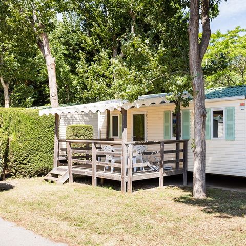 MOBILHOME 4 personnes - Classic | 2 Ch. | 4 Pers. | Terrasse surélevée