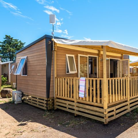 MOBILHOME 6 personnes - Mobil-home | Premium | 2 Ch. | 4/6 Pers. | Terrasse surélevée | Clim.