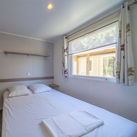 Stacaravan 6 personen - Stacaravan | Comfort XL | 2 slaapkamers | 4/6 pers. | Verhoogd terras | Airconditioning | TV