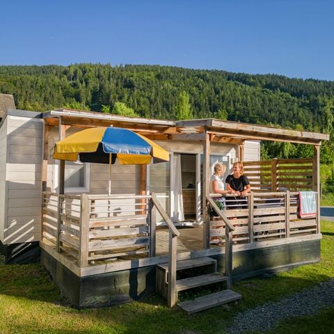 Stacaravan 6 personen - Stacaravan | Comfort XL | 2 slaapkamers | 4/6 pers. | Verhoogd terras | Airconditioning | TV