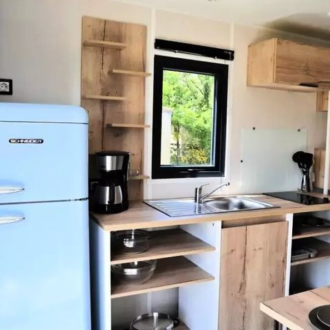 Stacaravan 4 personen - Cabanon 3 Kamers 4 Personen + TV