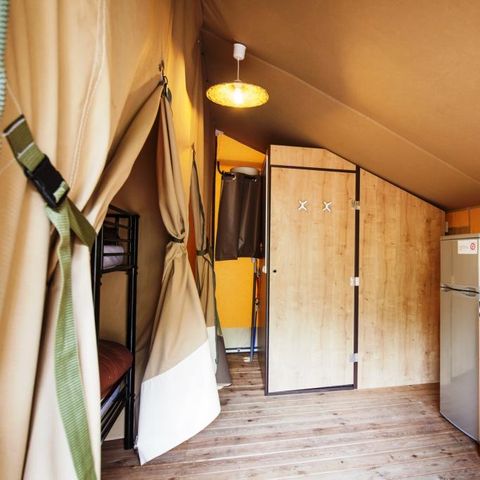 TENTE TOILE ET BOIS 6 personnes - LODGE CONFORT